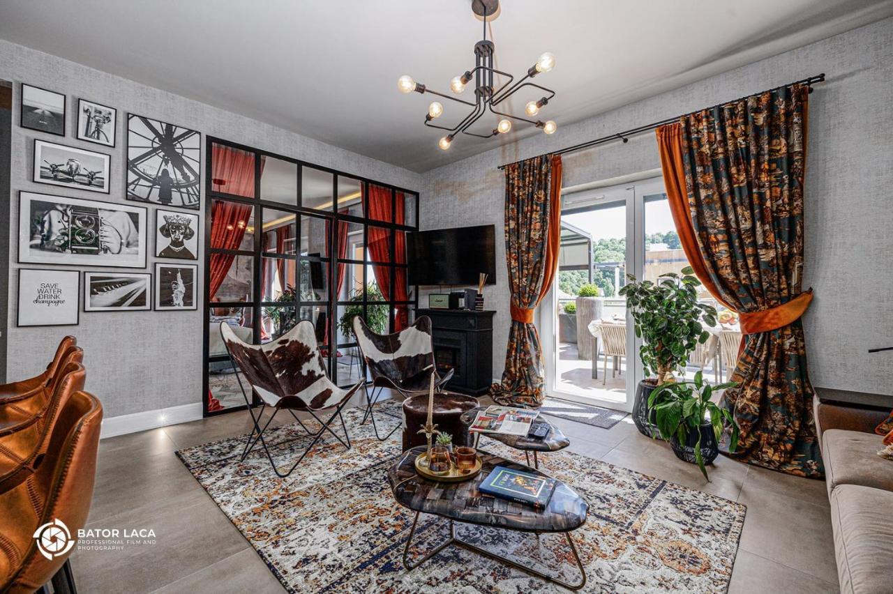 Buekk Penthouse, Panorama Jacuzzival Appartement Miskolc Buitenkant foto
