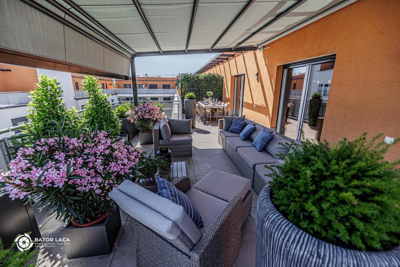 Buekk Penthouse, Panorama Jacuzzival Appartement Miskolc Buitenkant foto